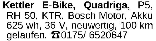 Vorschaubild der Anzeige, (Id: 2069800)