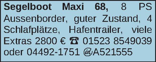 Vorschaubild der Anzeige, (Id: 2069027)