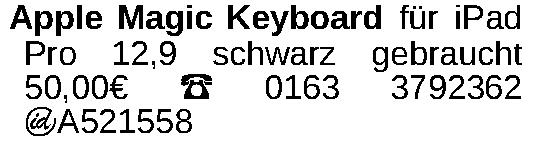 Vorschaubild der Anzeige, (Id: 2069038)