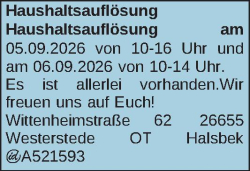 Vorschaubild der Anzeige, (Id: 2070045)