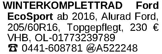 Vorschaubild der Anzeige, (Id: 2074009)
