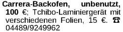 Vorschaubild der Anzeige, (Id: 2079750)