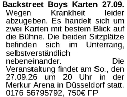 Vorschaubild der Anzeige, (Id: 2077427)