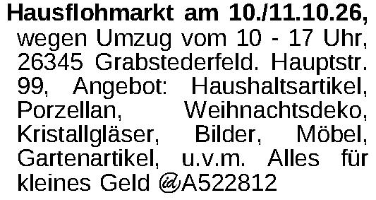 Vorschaubild der Anzeige, (Id: 2080160)