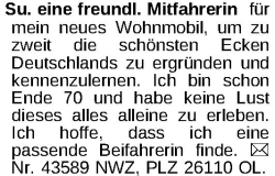 Vorschaubild der Anzeige, (Id: 2080726)