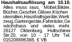 Vorschaubild der Anzeige, (Id: 2081260)
