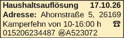 Vorschaubild der Anzeige, (Id: 2081126)
