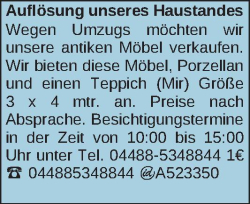 Vorschaubild der Anzeige, (Id: 2083844)