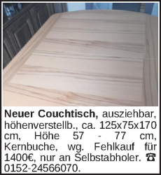 Vorschaubild der Anzeige, (Id: 2085489)