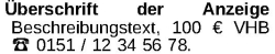 Vorschaubild der Anzeige, (Id: 1964681)